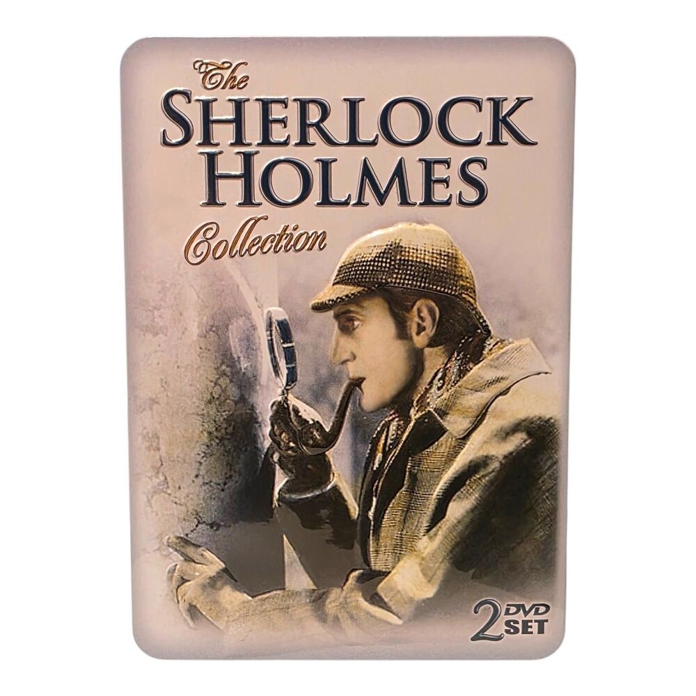 Sherlock Holmes Collection (DVD, 2012, 2-Disc Set) Steel Box Set